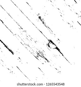 Vector grunge overlay texture. Black and white background. Abstract monochrome image includes a faded effect in dark tones