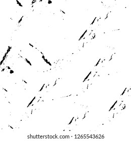 Vector grunge overlay texture. Black and white background. Abstract monochrome image includes a faded effect in dark tones