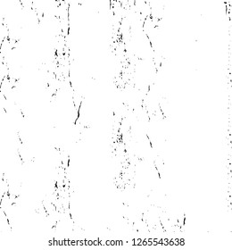 Vector grunge overlay texture. Black and white background. Abstract monochrome image includes a faded effect in dark tones