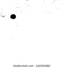 Vector grunge overlay texture. Black and white background. Abstract monochrome image includes a faded effect in dark tones