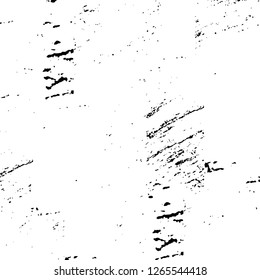 Vector grunge overlay texture. Black and white background. Abstract monochrome image includes a faded effect in dark tones