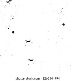 Vector grunge overlay texture. Black and white background. Abstract monochrome image includes a faded effect in dark tones