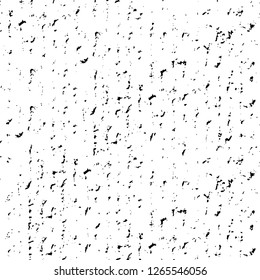Vector grunge overlay texture. Black and white background. Abstract monochrome image includes a faded effect in dark tones