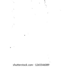 Vector grunge overlay texture. Black and white background. Abstract monochrome image includes a faded effect in dark tones