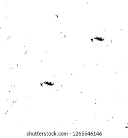 Vector grunge overlay texture. Black and white background. Abstract monochrome image includes a faded effect in dark tones