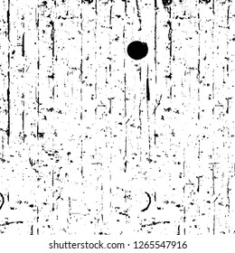 Vector grunge overlay texture. Black and white background. Abstract monochrome image includes a faded effect in dark tones