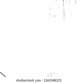 Vector grunge overlay texture. Black and white background. Abstract monochrome image includes a faded effect in dark tones