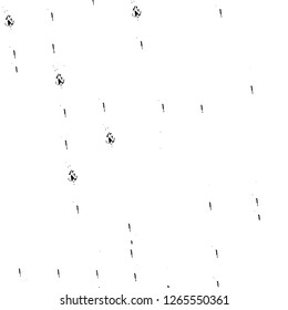 Vector grunge overlay texture. Black and white background. Abstract monochrome image includes a faded effect in dark tones