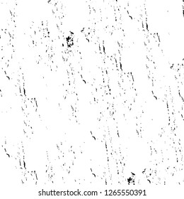 Vector grunge overlay texture. Black and white background. Abstract monochrome image includes a faded effect in dark tones