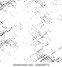 Vector grunge overlay texture. Black and white background. Abstract monochrome image includes a faded effect in dark tones