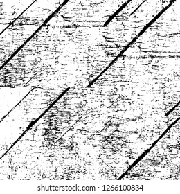 Vector grunge overlay texture. Black and white background. Abstract monochrome image includes a faded effect in dark tones