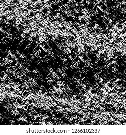 Vector grunge overlay texture. Black and white background. Abstract monochrome image includes a faded effect in dark tones