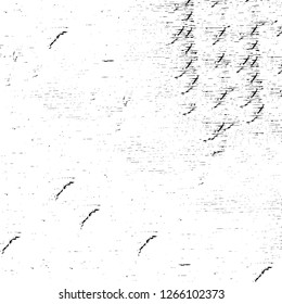 Vector grunge overlay texture. Black and white background. Abstract monochrome image includes a faded effect in dark tones
