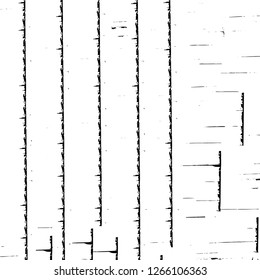 Vector grunge overlay texture. Black and white background. Abstract monochrome image includes a faded effect in dark tones