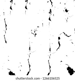 Vector grunge overlay texture. Black and white background. Abstract monochrome image includes a faded effect in dark tones