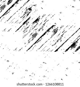 Vector grunge overlay texture. Black and white background. Abstract monochrome image includes a faded effect in dark tones