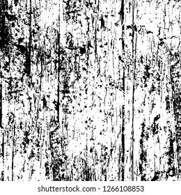 Vector grunge overlay texture. Black and white background. Abstract monochrome image includes a faded effect in dark tones