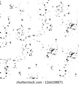 Vector grunge overlay texture. Black and white background. Abstract monochrome image includes a faded effect in dark tones