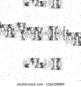 Vector grunge overlay texture. Black and white background. Abstract monochrome image includes a faded effect in dark tones