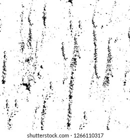 Vector grunge overlay texture. Black and white background. Abstract monochrome image includes a faded effect in dark tones