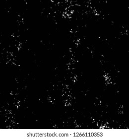 Vector grunge overlay texture. Black and white background. Abstract monochrome image includes a faded effect in dark tones