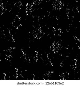 Vector grunge overlay texture. Black and white background. Abstract monochrome image includes a faded effect in dark tones