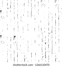 Vector grunge overlay texture. Black and white background. Abstract monochrome image includes a faded effect in dark tones