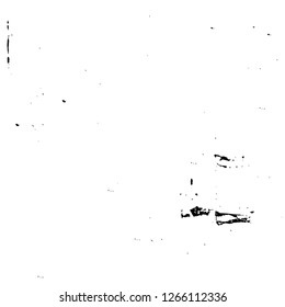 Vector grunge overlay texture. Black and white background. Abstract monochrome image includes a faded effect in dark tones