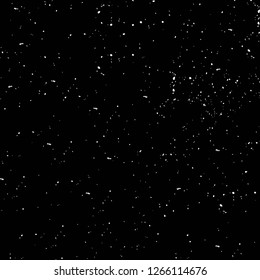 Vector grunge overlay texture. Black and white background. Abstract monochrome image includes a faded effect in dark tones
