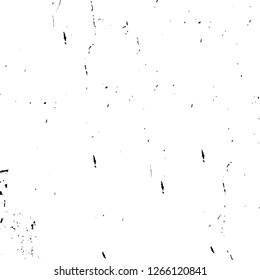 Vector grunge overlay texture. Black and white background. Abstract monochrome image includes a faded effect in dark tones