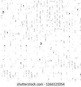 Vector grunge overlay texture. Black and white background. Abstract monochrome image includes a faded effect in dark tones