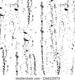 Vector grunge overlay texture. Black and white background. Abstract monochrome image includes a faded effect in dark tones