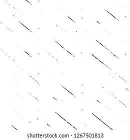 Vector grunge overlay texture. Black and white background. Abstract monochrome image includes a faded effect in dark tones