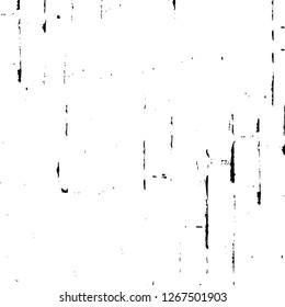 Vector grunge overlay texture. Black and white background. Abstract monochrome image includes a faded effect in dark tones