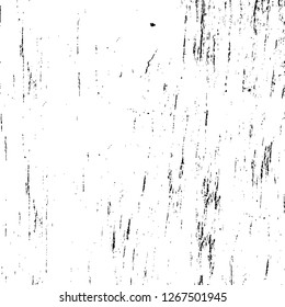 Vector grunge overlay texture. Black and white background. Abstract monochrome image includes a faded effect in dark tones