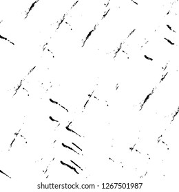 Vector grunge overlay texture. Black and white background. Abstract monochrome image includes a faded effect in dark tones