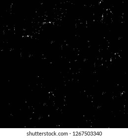 Vector grunge overlay texture. Black and white background. Abstract monochrome image includes a faded effect in dark tones