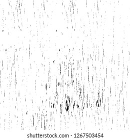 Vector grunge overlay texture. Black and white background. Abstract monochrome image includes a faded effect in dark tones