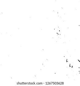 Vector grunge overlay texture. Black and white background. Abstract monochrome image includes a faded effect in dark tones