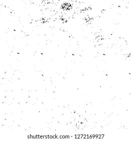 Vector grunge overlay texture. Black and white background. Abstract monochrome image includes a faded effect in dark tones
