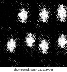 Vector grunge overlay texture. Black and white background. Abstract monochrome image includes a faded effect in dark tones