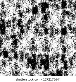 Vector grunge overlay texture. Black and white background. Abstract monochrome image includes a faded effect in dark tones