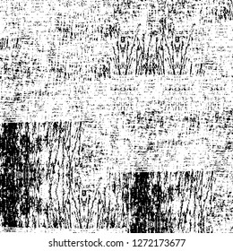 Vector grunge overlay texture. Black and white background. Abstract monochrome image includes a faded effect in dark tones