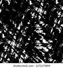 Vector grunge overlay texture. Black and white background. Abstract monochrome image includes a faded effect in dark tones