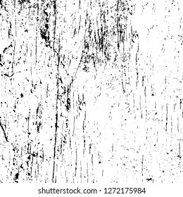 Vector grunge overlay texture. Black and white background. Abstract monochrome image includes a faded effect in dark tones