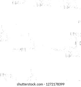 Vector grunge overlay texture. Black and white background. Abstract monochrome image includes a faded effect in dark tones