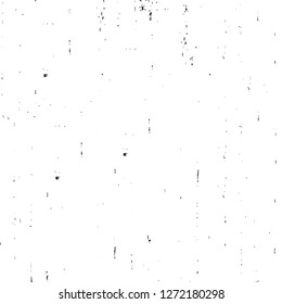 Vector grunge overlay texture. Black and white background. Abstract monochrome image includes a faded effect in dark tones