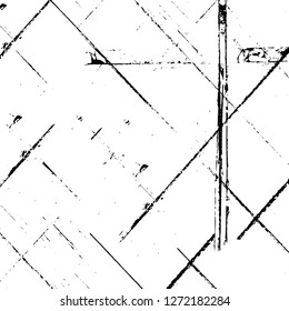 Vector grunge overlay texture. Black and white background. Abstract monochrome image includes a faded effect in dark tones