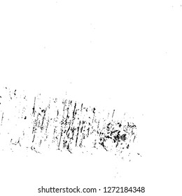 Vector grunge overlay texture. Black and white background. Abstract monochrome image includes a faded effect in dark tones