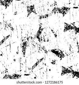 Vector grunge overlay texture. Black and white background. Abstract monochrome image includes a faded effect in dark tones